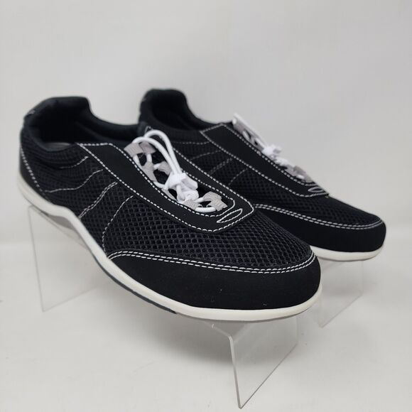 Lands End Water Shoes Womens 8.5 Oxford Quick Lace Mesh Upper Sneakers - Picture 1 of 8